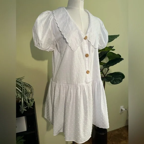 Zara Textured Mini Dress - Picture 3 of 8